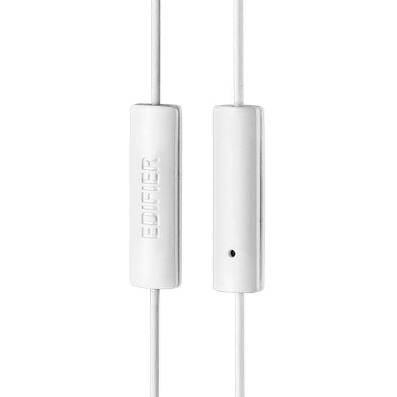 Edifier P180 Stereo Earphones Earpod Headphone with Mic and Remote High Quality for Apple iPhone Samsung HTC Nokia - Black