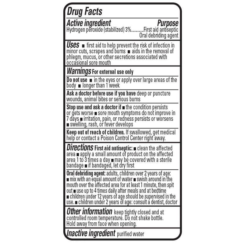 Swan 3% Hydrogen Peroxide - 32 fl oz