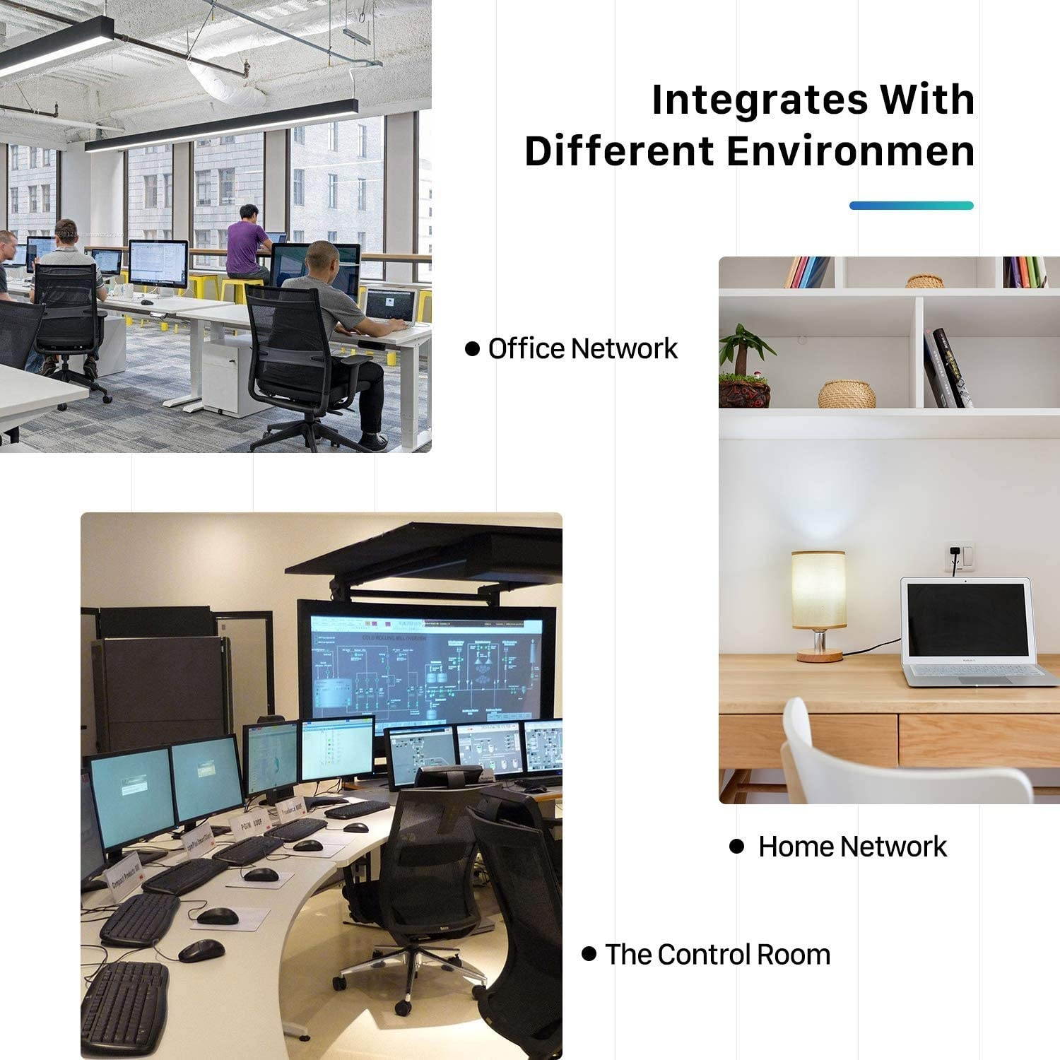 Aumox 5 Port Gigabit Ethernet Network Switch, Desktop, Unmanaged Ethernet Splitter, Durable Metal Casing, Traffic Optimization, Fanless Quite, Plug and Play (AM-SG205)