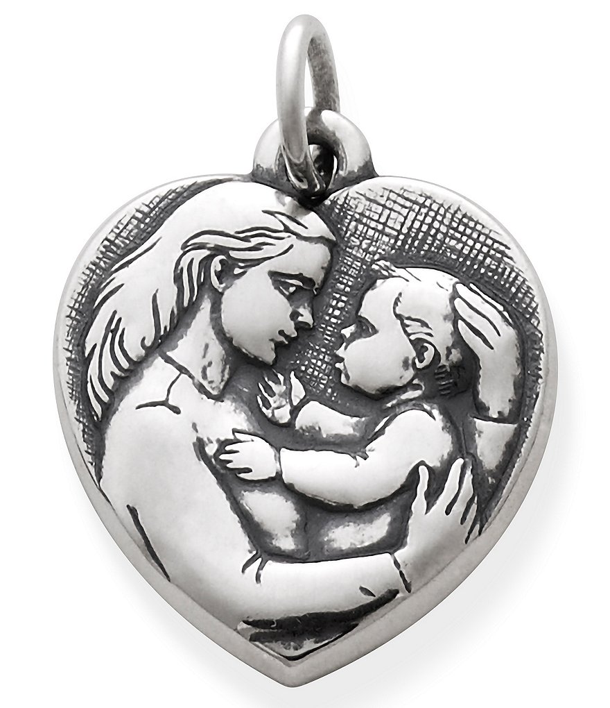 James Avery Tia Embellished Heart Charm