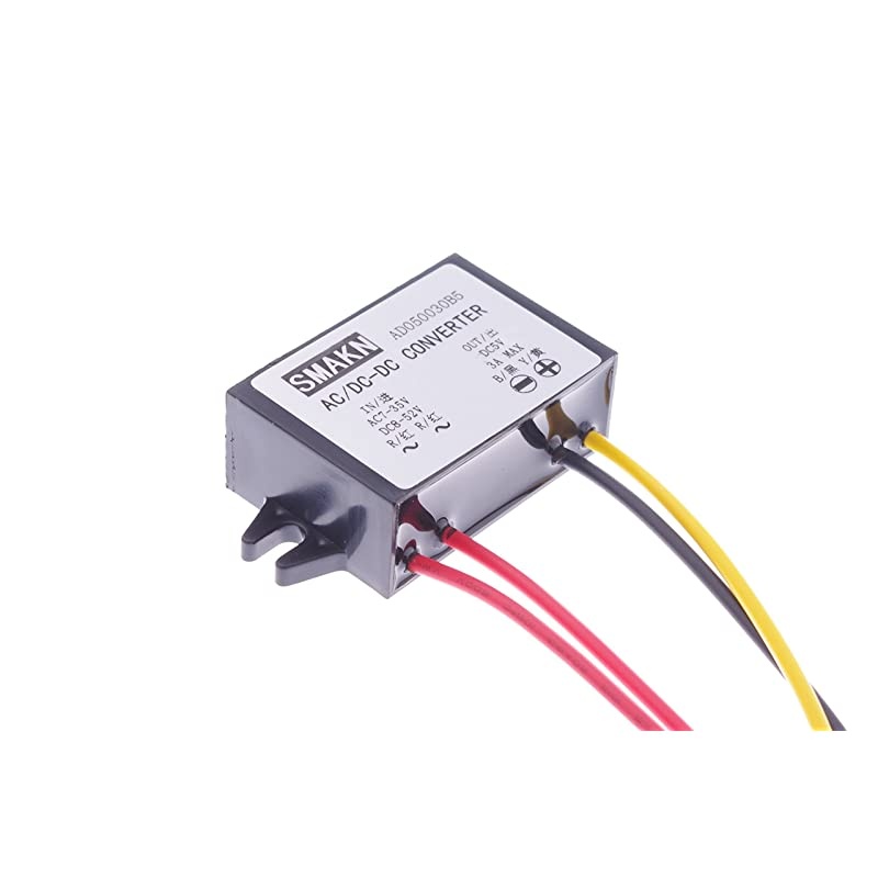 DC 5V3AMAX ACDC TO DC Buck Power Converter Voltage Step Dowm Power Supply Waterproof Input AC 736VDC 850V
