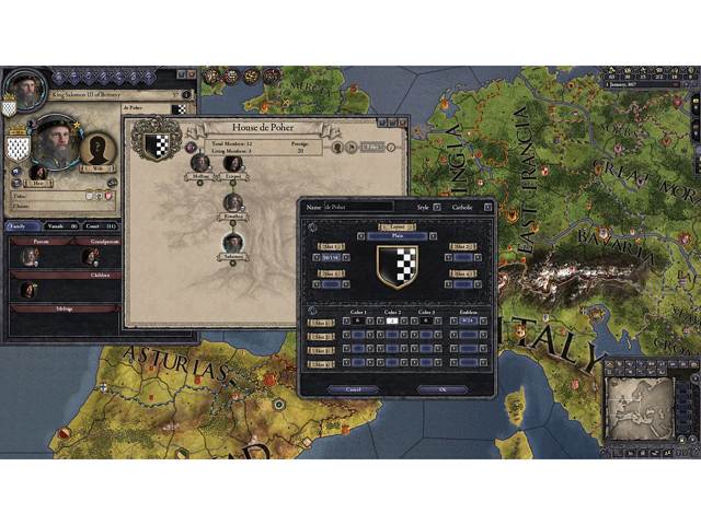 Crusader Kings II: Customization Pack (DLC) [Online Game Code]