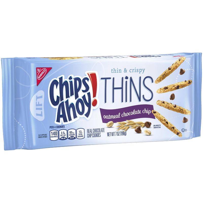 Nabisco Chips Ahoy! Thins Oatmeal - 7oz