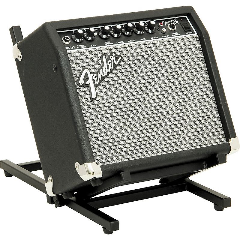On-Stage Folding Tiltback Amp Stand Black Folds Flat