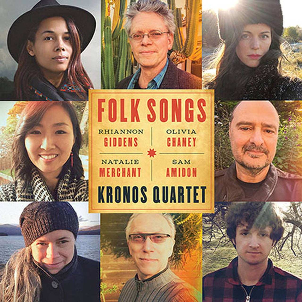 The Kronos Quartet Folk Songs LP (Vinyl)