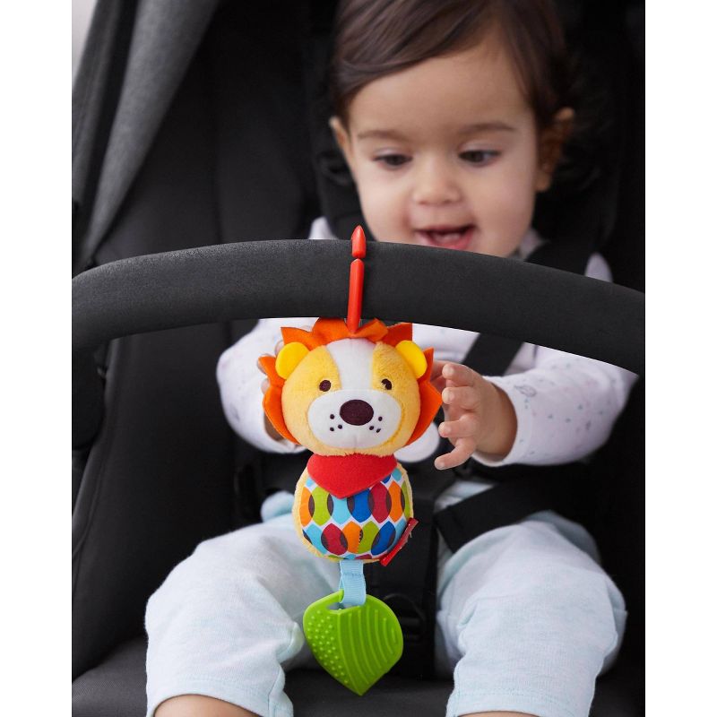 Skip Hop Bandana Buddies Chime & Teethe Toy - Lion