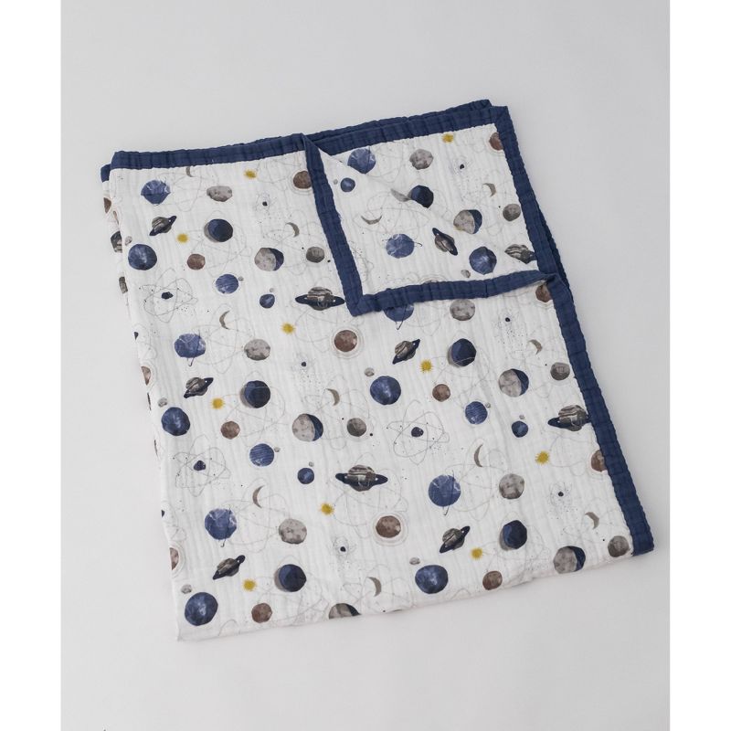 Little Unicorn Cotton Muslin Quilt Big Kid - Planetary
