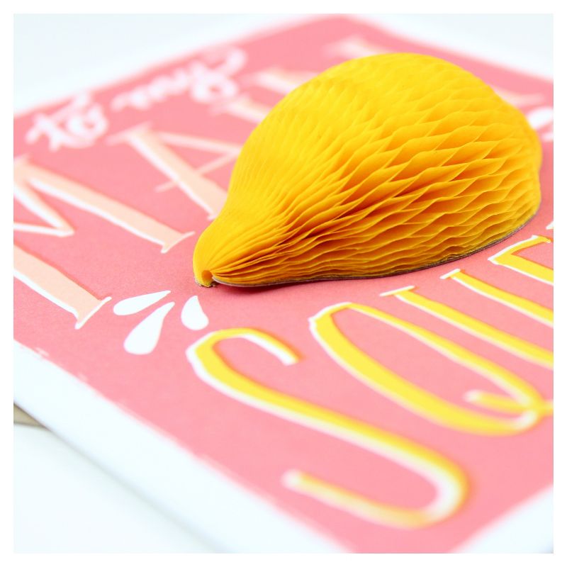 3ct Fruit Pop-up Greeting Cards