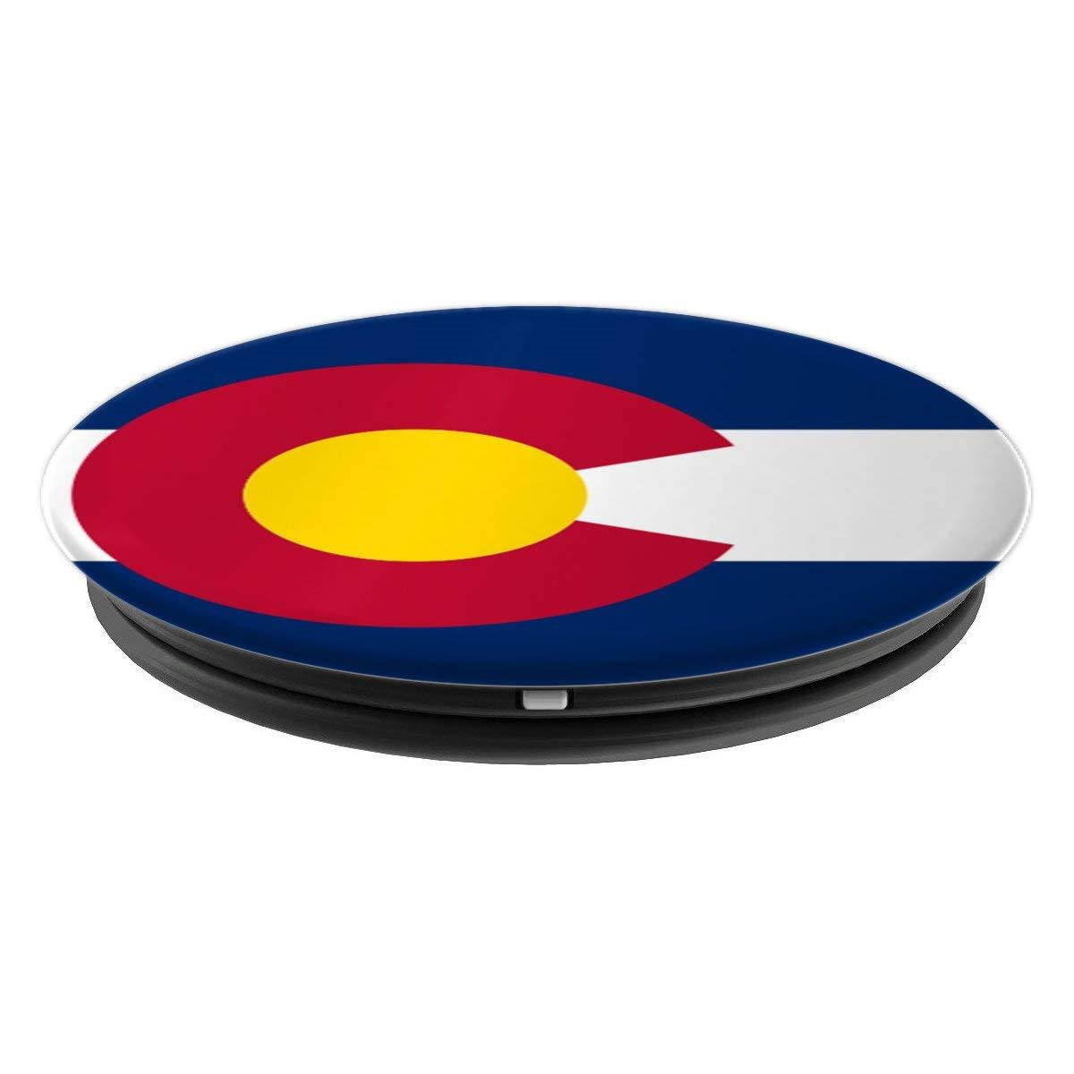 Flags of the World Apparel Co. Colorado Flag PopSockets Stand for Smartphones and Tablets