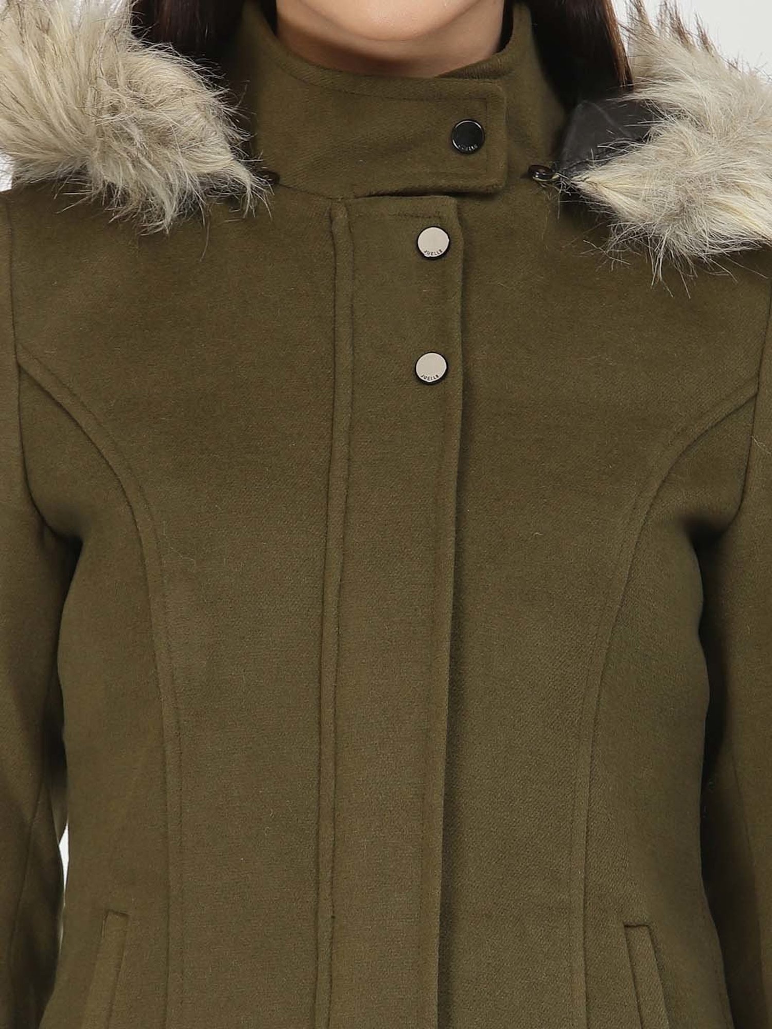 Juelle Olive Parka Jacket