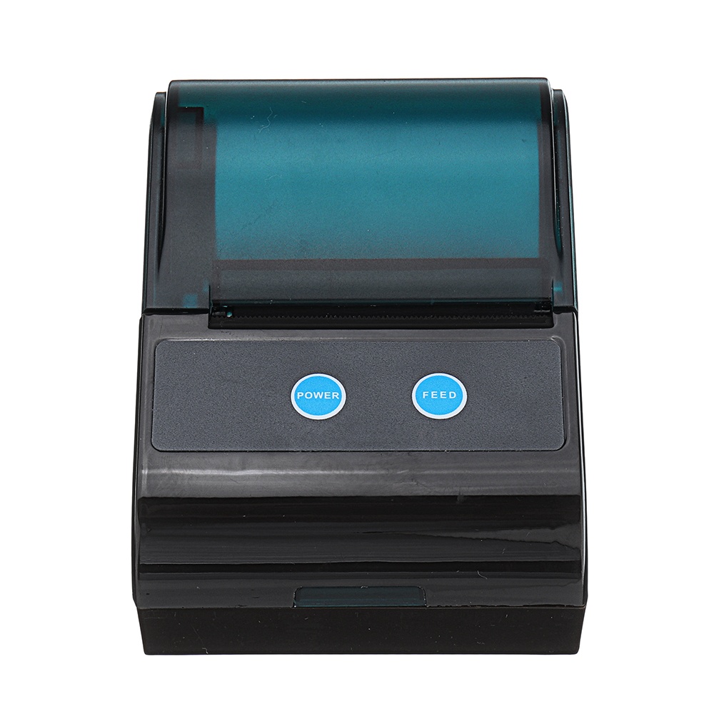 ZKC-5805 Wireless 58mm Pocket bluetooth Thermal Receipt Label Self-adhesive Printer for Android IOS