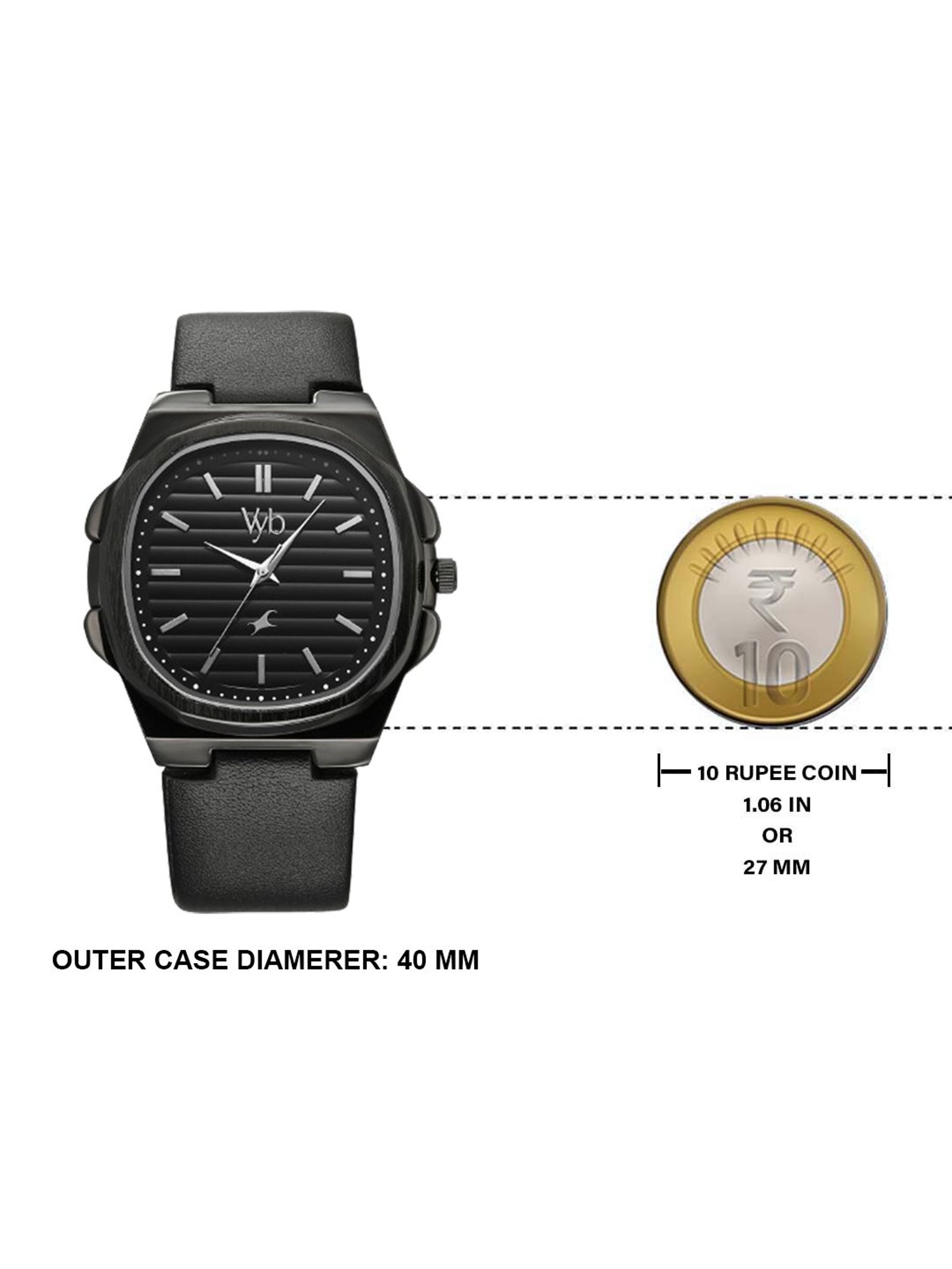 Fastrack Vyb 3.0 FV30011NL01W Analog Watch for Men