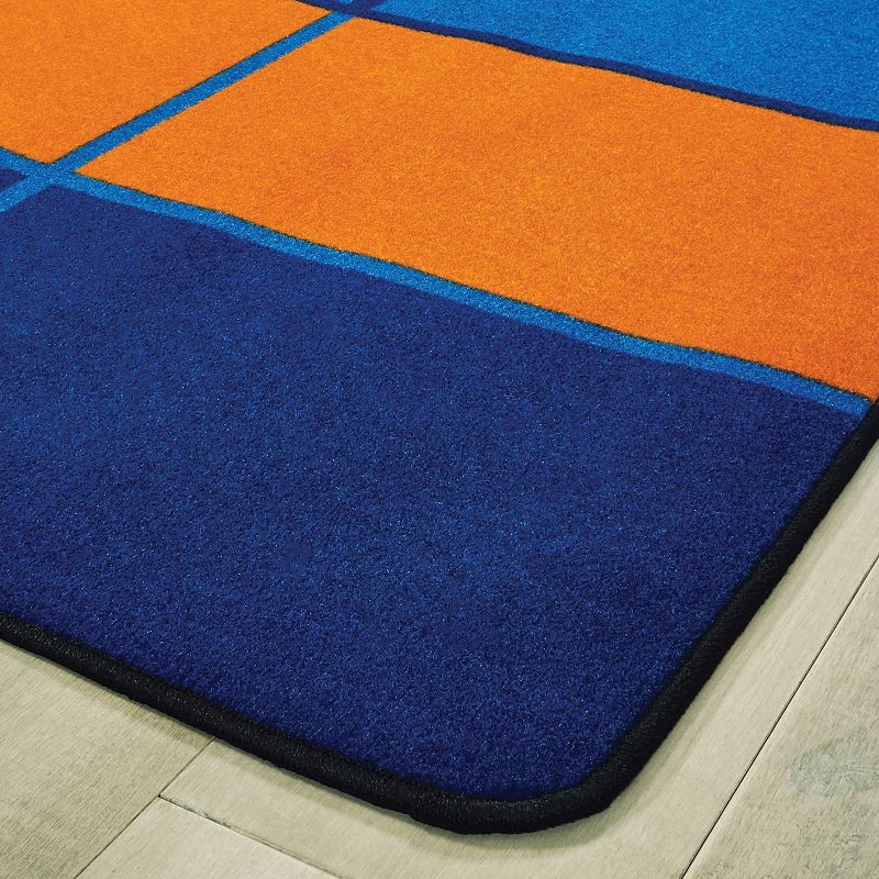 6'x9' Rectangle Woven Nylon Area Rug Multicolored - Carpets For Kids