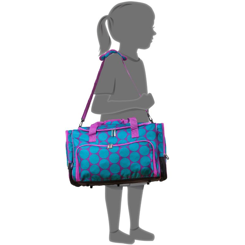 Big Dot Aqua Weekender Duffel Bag