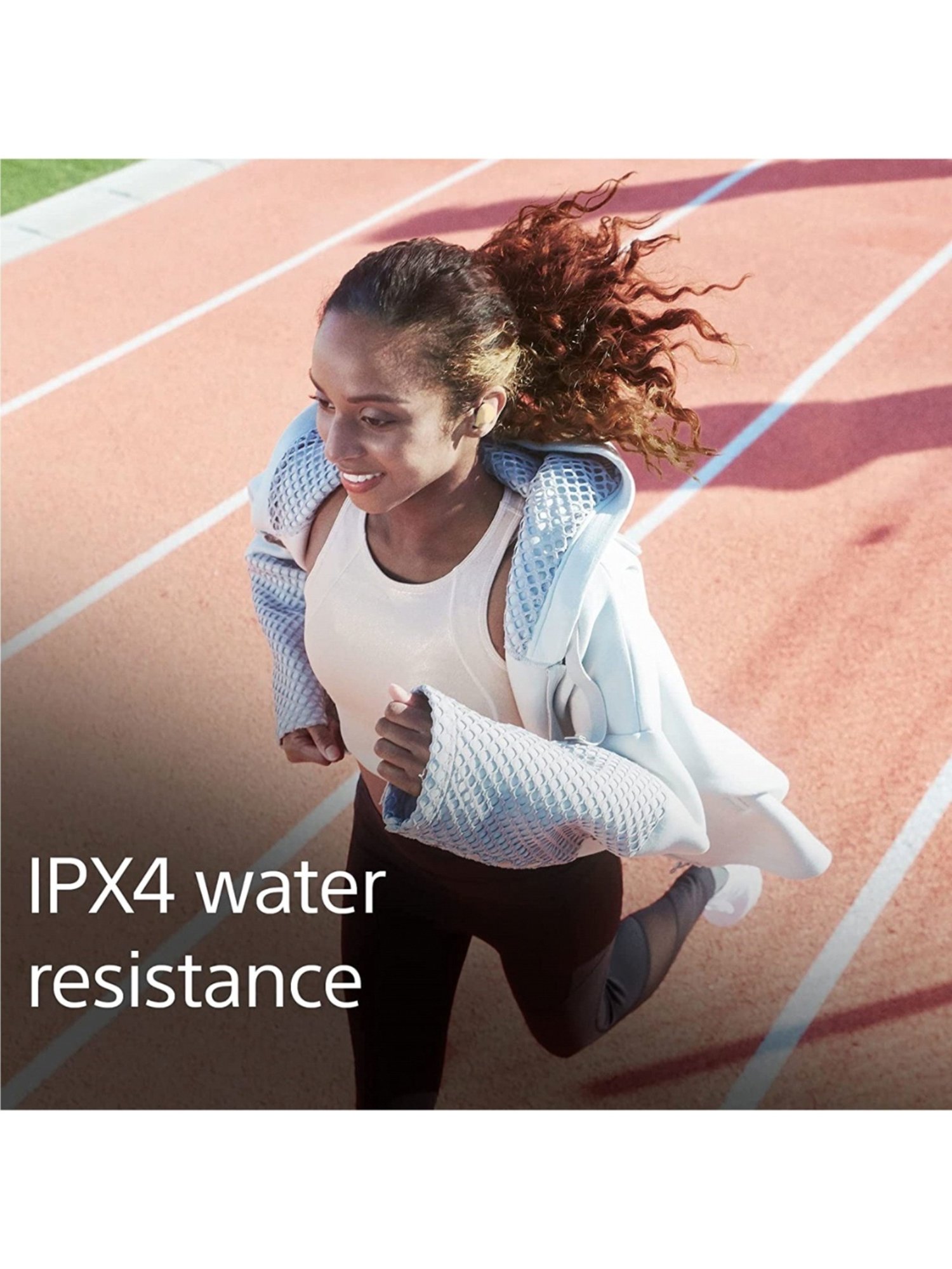 Sony WF-LS900N In Ear Bluetooth Earbuds with Noise Cancellation (Beige, True Wireless)