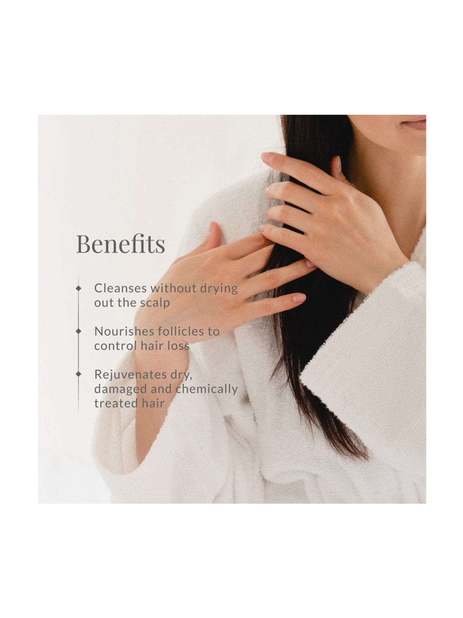 Forest Essentials Japapatti & Brahmi Ayurvedic Anti Frizz Hair Cleanser Shampoo - 50 ml