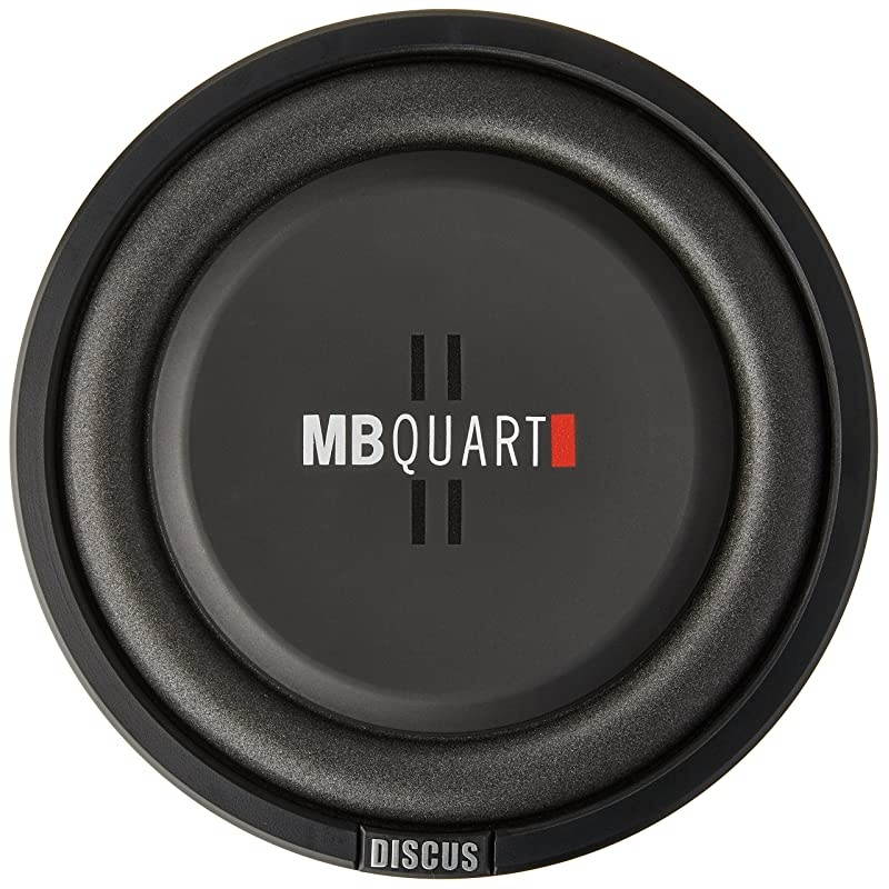 DS1-254 Discus Shallow Mount Subwoofer (Black) &ndash; 10 Inch Subwoofer, 400 Watts, Car Audio, 2 Inch Voice Coils, UV Rubber Surround, Best in Sealed Enclosures