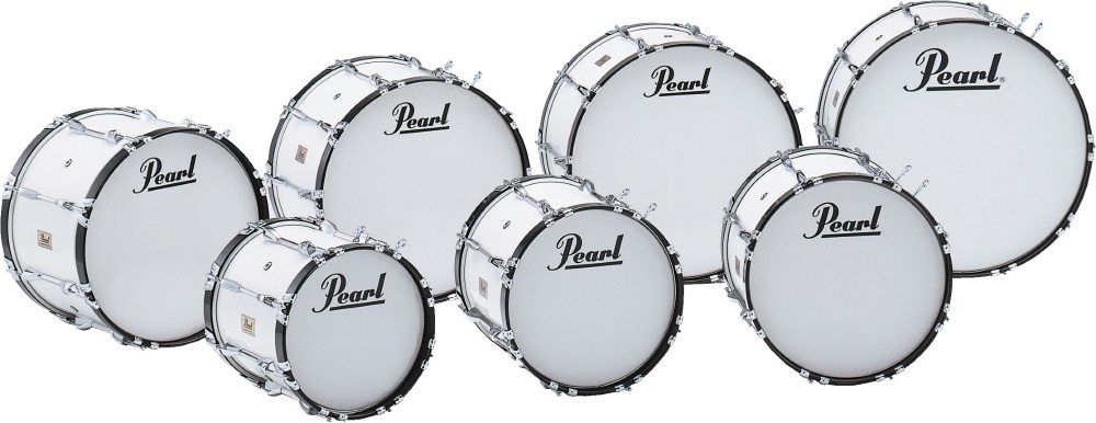 Tama Marching Starlight Marching Tenor Drums Quad 8, 10, 12, 13 in. Sugar White