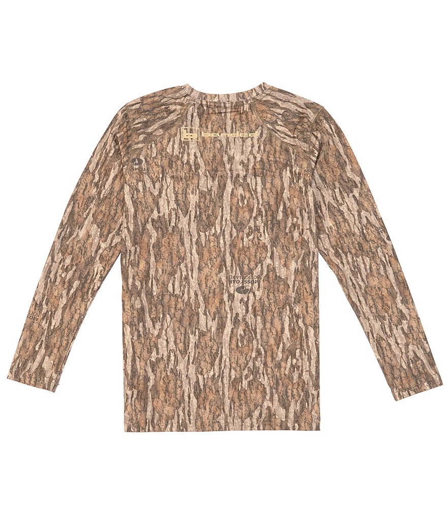 Banded Big Boys 8-20 Long-Sleeve Camo Mockneck Top