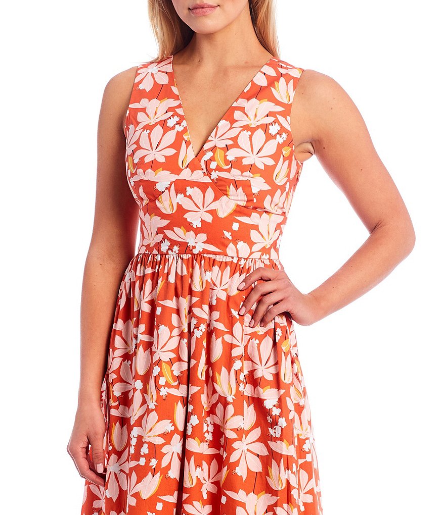 Sachin & Babi Dany Floral Midi Dress