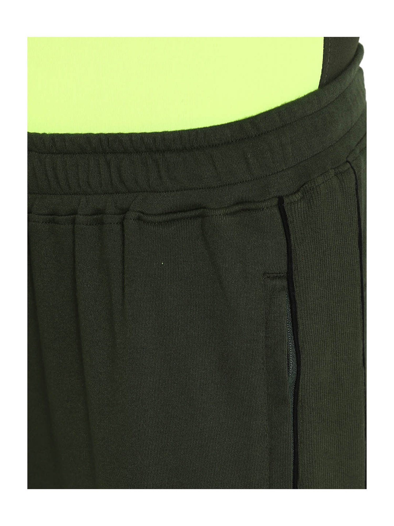 Furo by Red Chief Olive Solid Cotton Track Pants