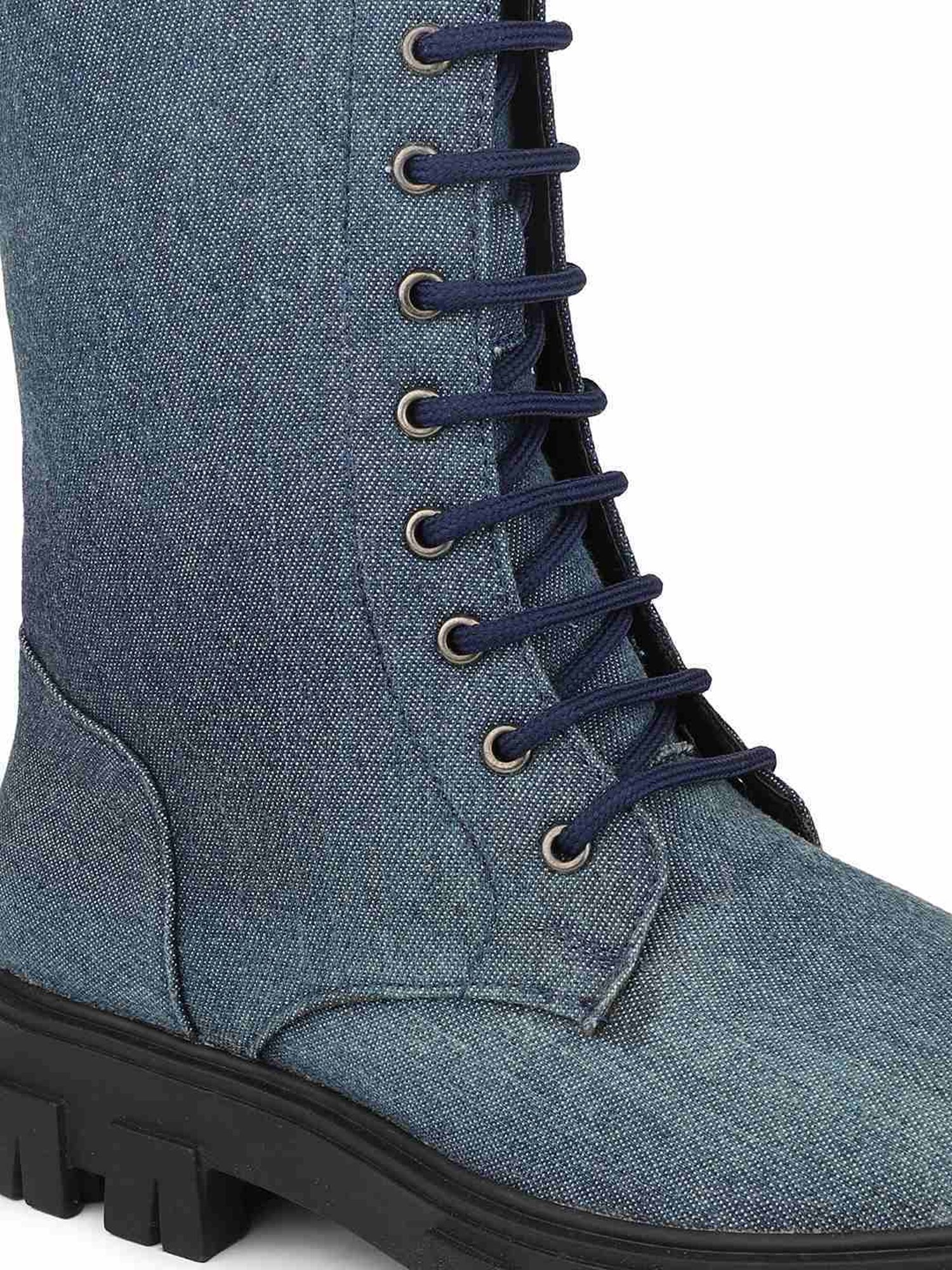 Inc.5 Women's Navy Derby Boots