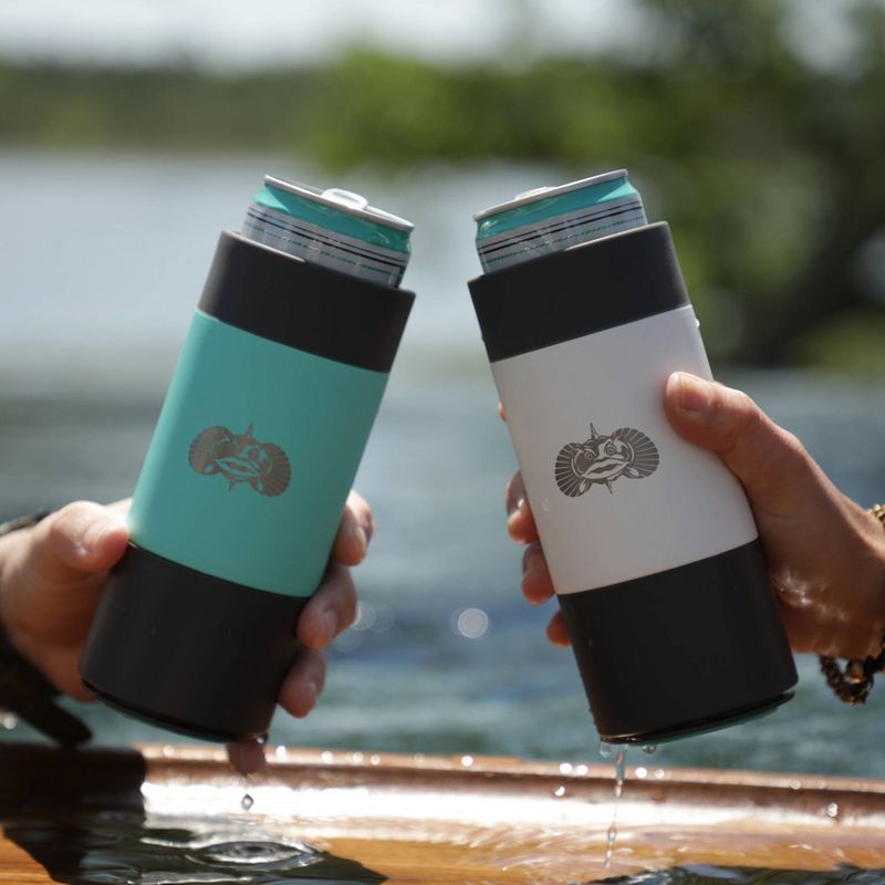 Toadfish Non-tipping SLIM CAN Cooler - Teal