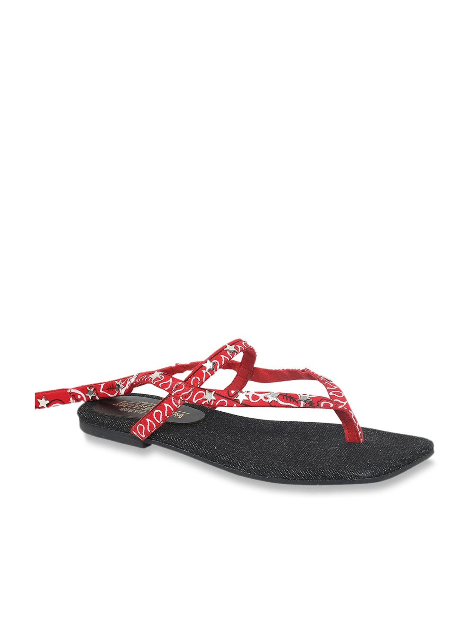 Tao Paris Women's Ibiza Red Gladiator Sandals