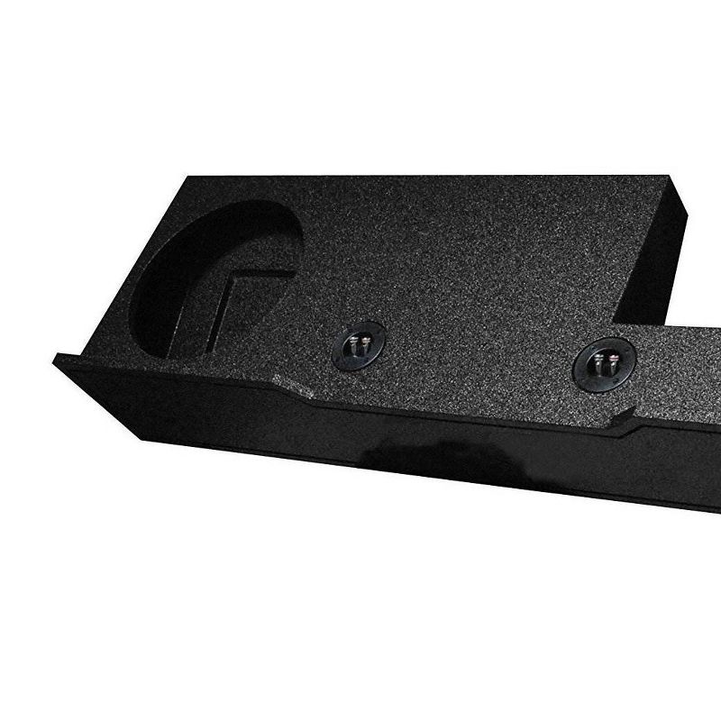 QPower 2 Hole 10" Subwoofer Enclosure Box for 2004-2008 F-150 XCab/Super Crew