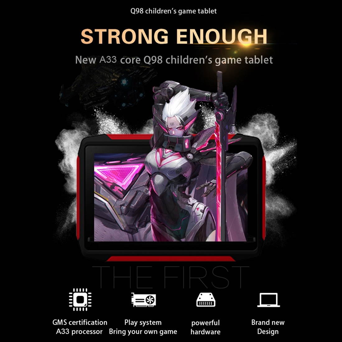 GAOMON PD1561 Pen Display with Tilt-Support Battery-Free 8192 Level Pen 10 Shortcut Keys HD Screen Drawing Tablet with Monitor Stand - 15.6 Inches