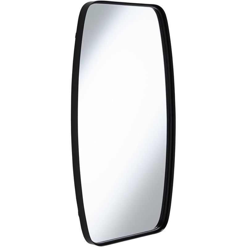 Uttermost Erin Black 26 3/4" x 46" Metal Wall Mirror