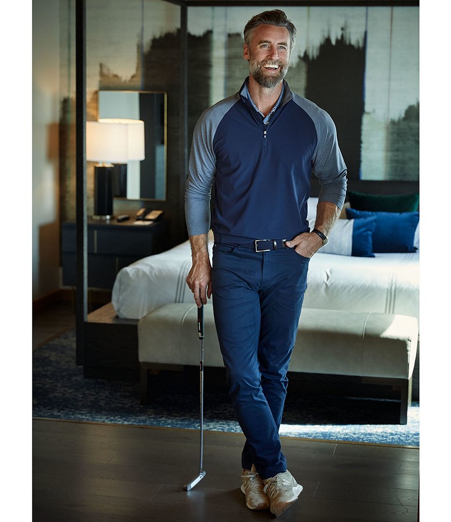 Cutter & Buck Response Hybrid Half-Zip Long-Sleeve Pullover