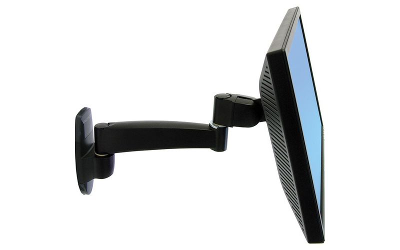 Ergotron Wall Mount Arm Kit - 25 lb - Black