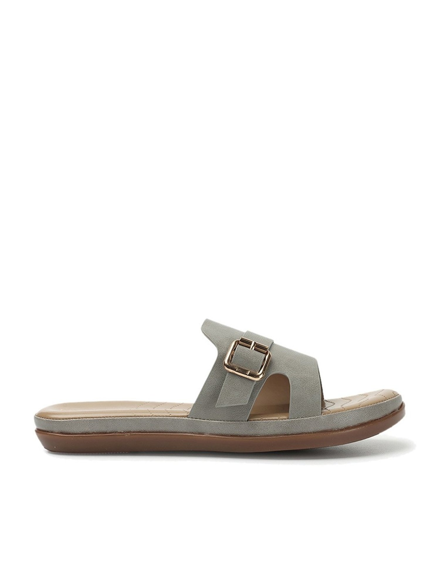Iconics Women's Grey Casual Sandals