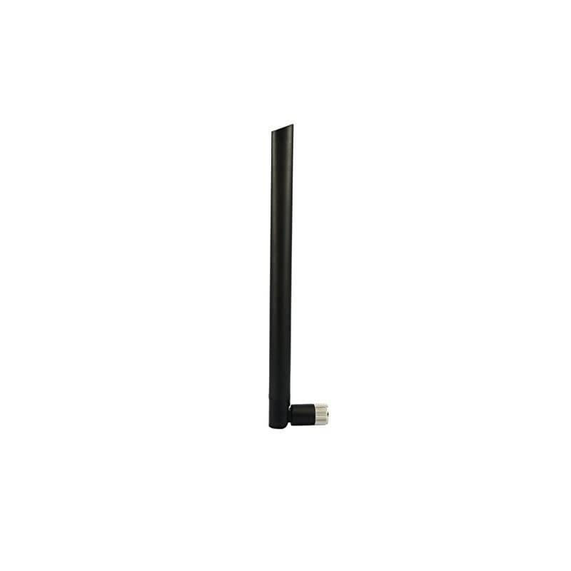 WiFi Antenna Dual Band 7dBi 2.4GHz/5.8GHz with RP-SMA Connector for Wireless Network Router USB Adapter PCI Card IP Camera DJI Phantom Wireless Range Extender FPV UAV Drone (Black 1-Pack)