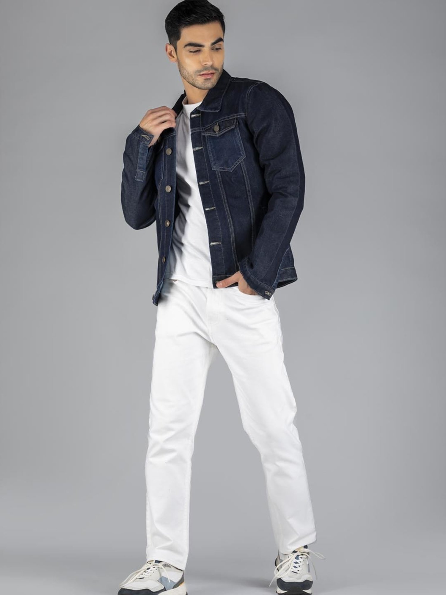 Dennis Lingo Midnight Blue Regular Fit Denim Jacket