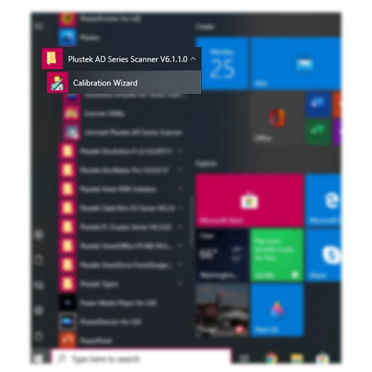Plustek Calibration Control Sheet - for ePhoto Z300 Scanner only