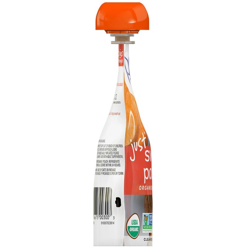 Plum Organics Just Sweet Potato Baby Food Pouch - 3oz