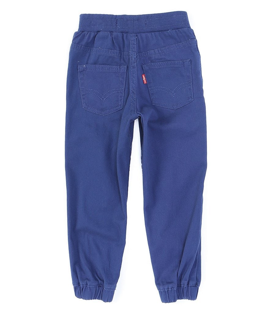First Wave Little Boys 2T-7 Marled French Terry Jogger Pants