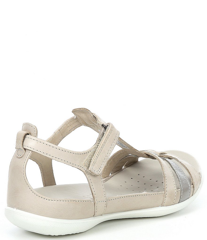 ECCO Flash Leather T-Strap Gladiator Sandals