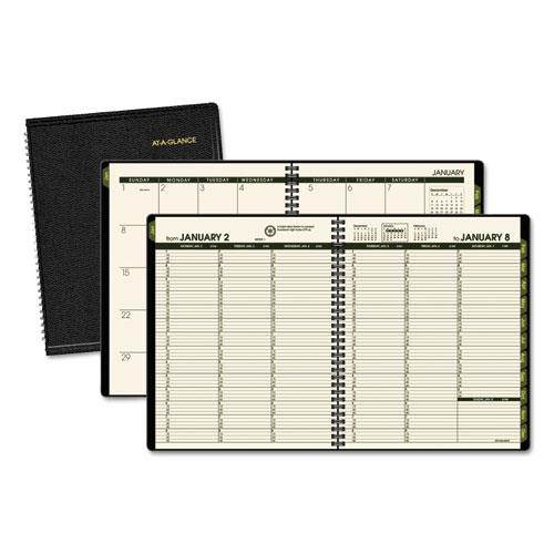 Recycled Weekly/Monthly Professional Appointment Book, 6-7/8 X 8-3/4,