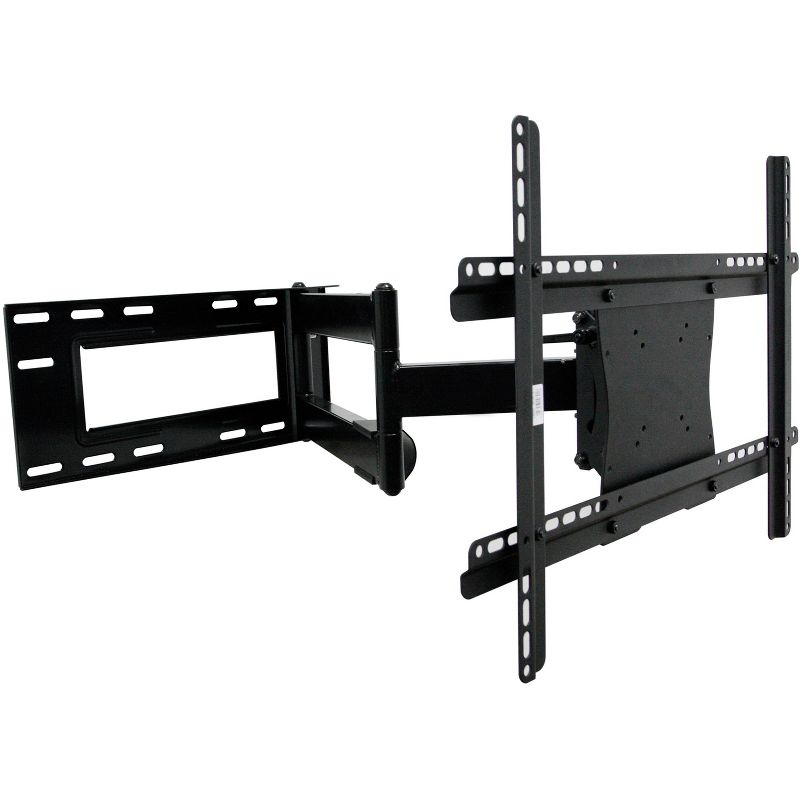 Lorell Large Double Articulated Mount 150lb Capacity Black 39031