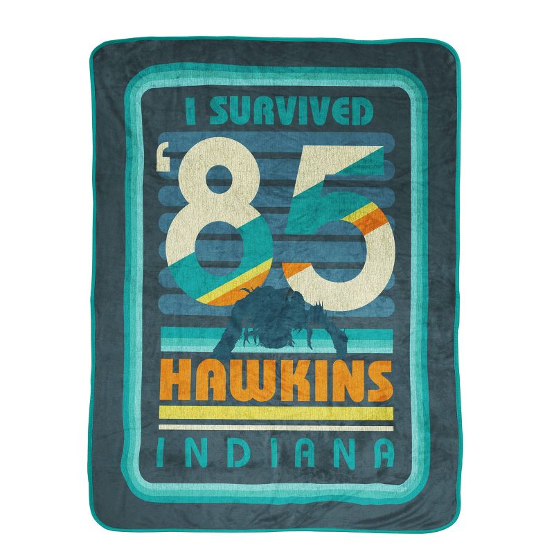 85" Stranger Things Hawkins Throw