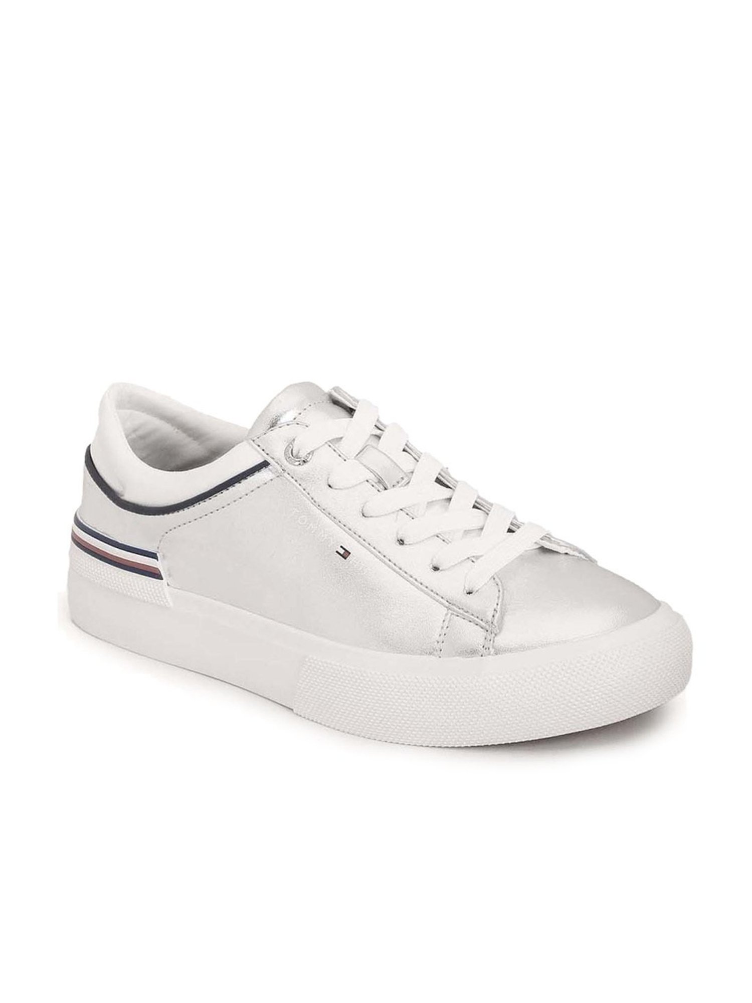 Tommy Hilfiger Women's Silver Casual Sneakers