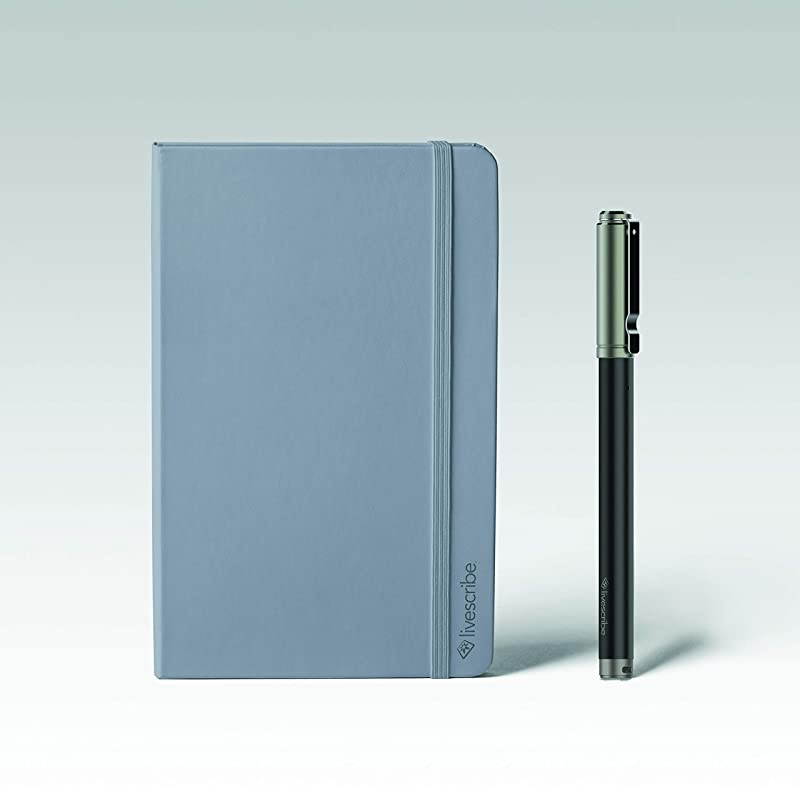 Aegir Smartpen Black Professional Edition with Executive Notebook Compatible with Windows iOS or Android Devices Like Smartphones Tablets and Computers