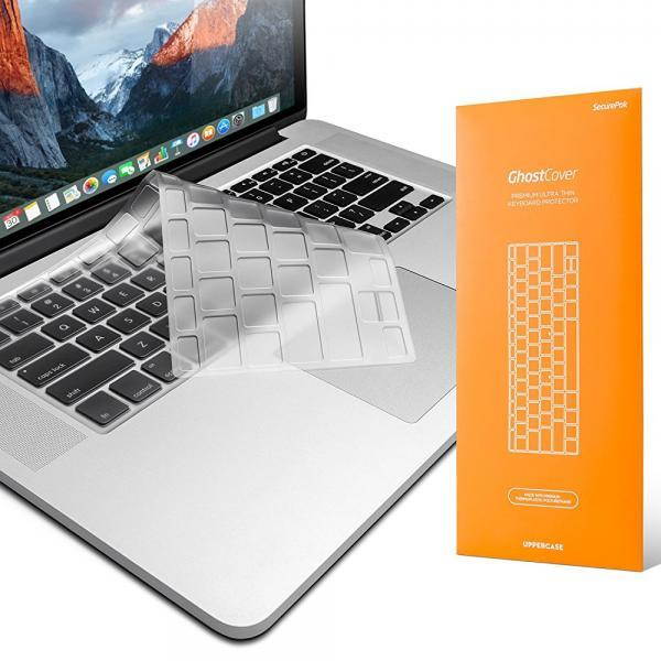UPPERCASE Premium Ultra Thin Keyboard Protector for Macbook Pro with Retina Display 13 - 15 Inches, Fits 2012-2015 Retina MacBook Pro 13" and 15", US Keyboard Layout (Apple Model number: A1398, A1425,