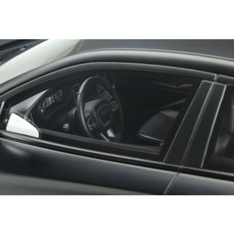 Dodge Charger SRT Hellcat Widebody Tuned by Speedkore Matt Black 1/18 Model Car by GT Spirit