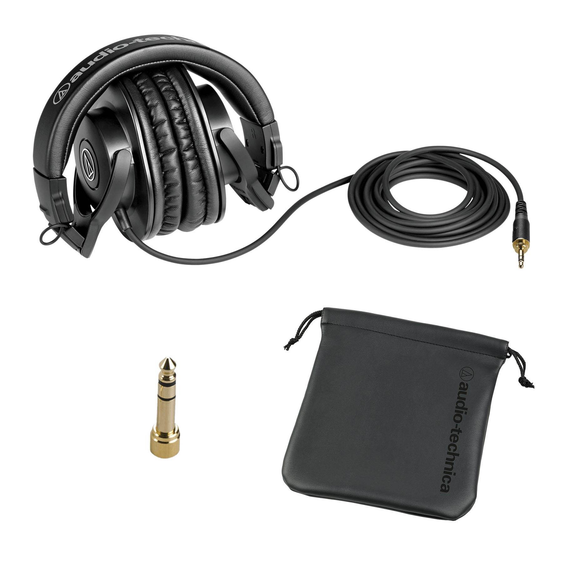 Audio Technica ATH-M30X Closed-Back Monitoring Headphones