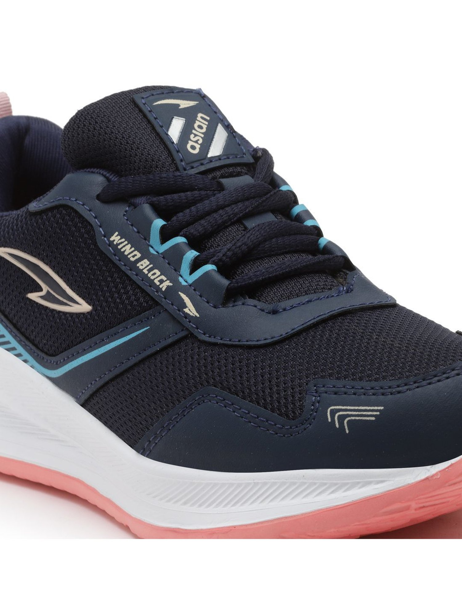 Asian Women's Navy Running  Shoes