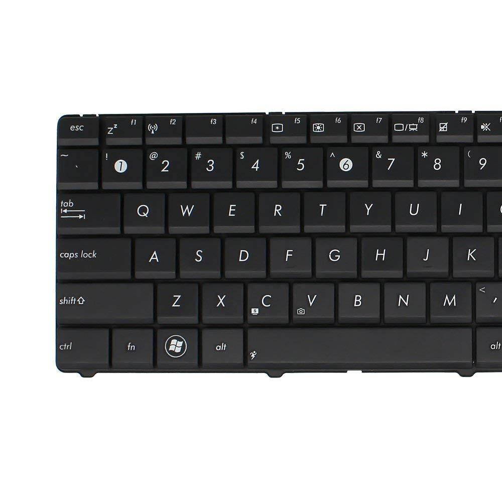 YEECHUN Black US Keyboard for ASUS F50 K52 K52J K52JK K52JR K52F K55N F50S F50Q F5OZ F70SL F70 X54 X54L X54XI X54XB X54H X54HY X54HR A54L X54C X54LY New P/N 130910203 SG-38530-XUA
